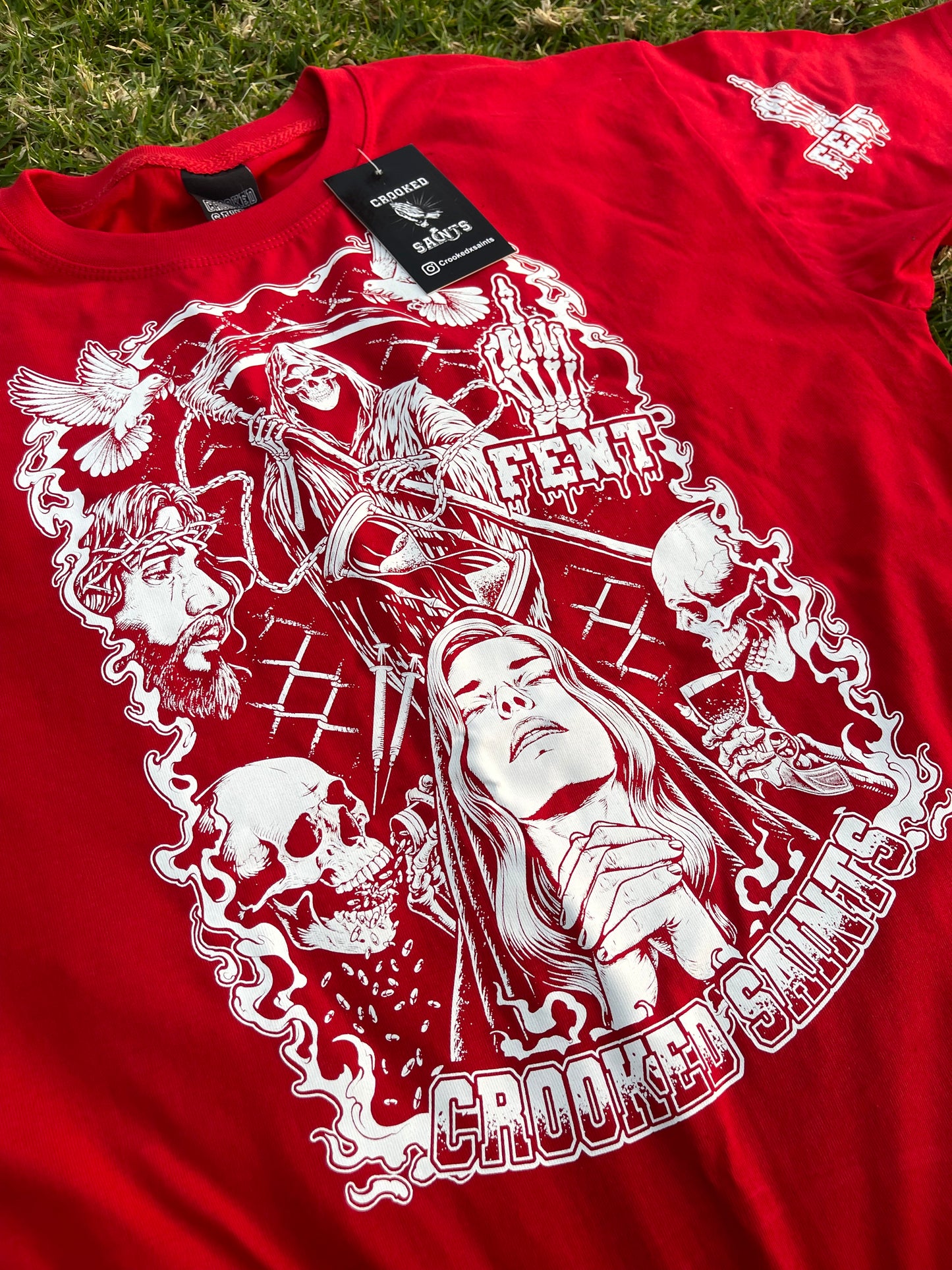 FF X CS Red Tee