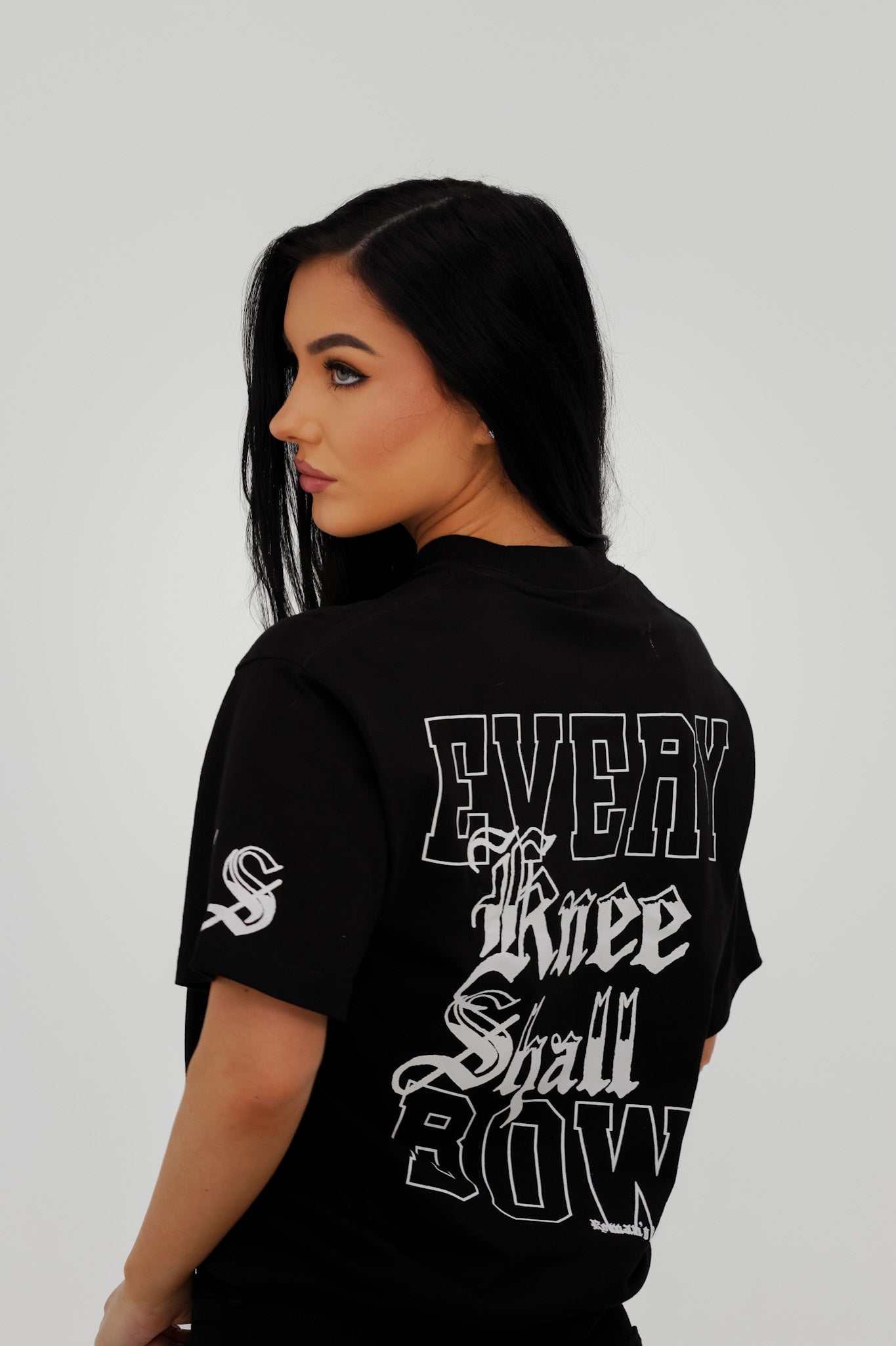 EVERY KNEE SHALL BOW - BLACK