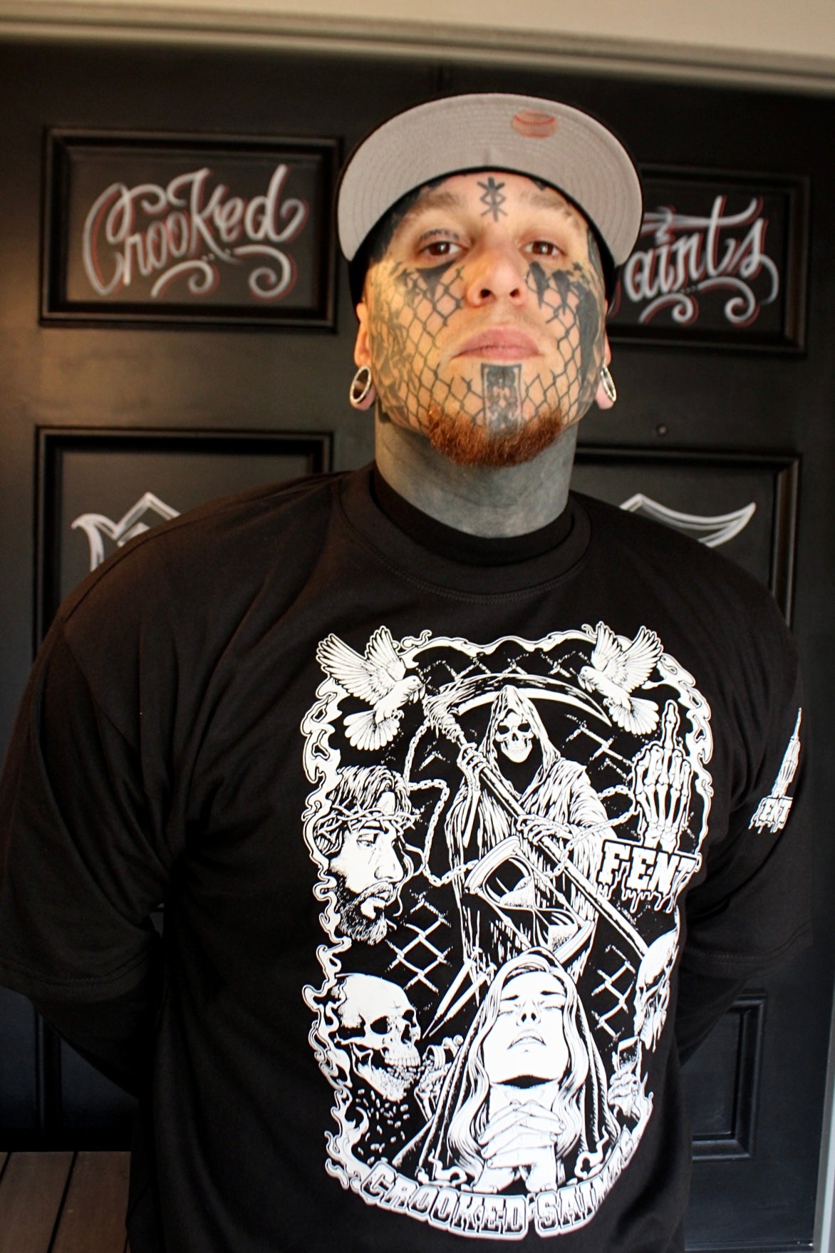 FF X CS Black Tee