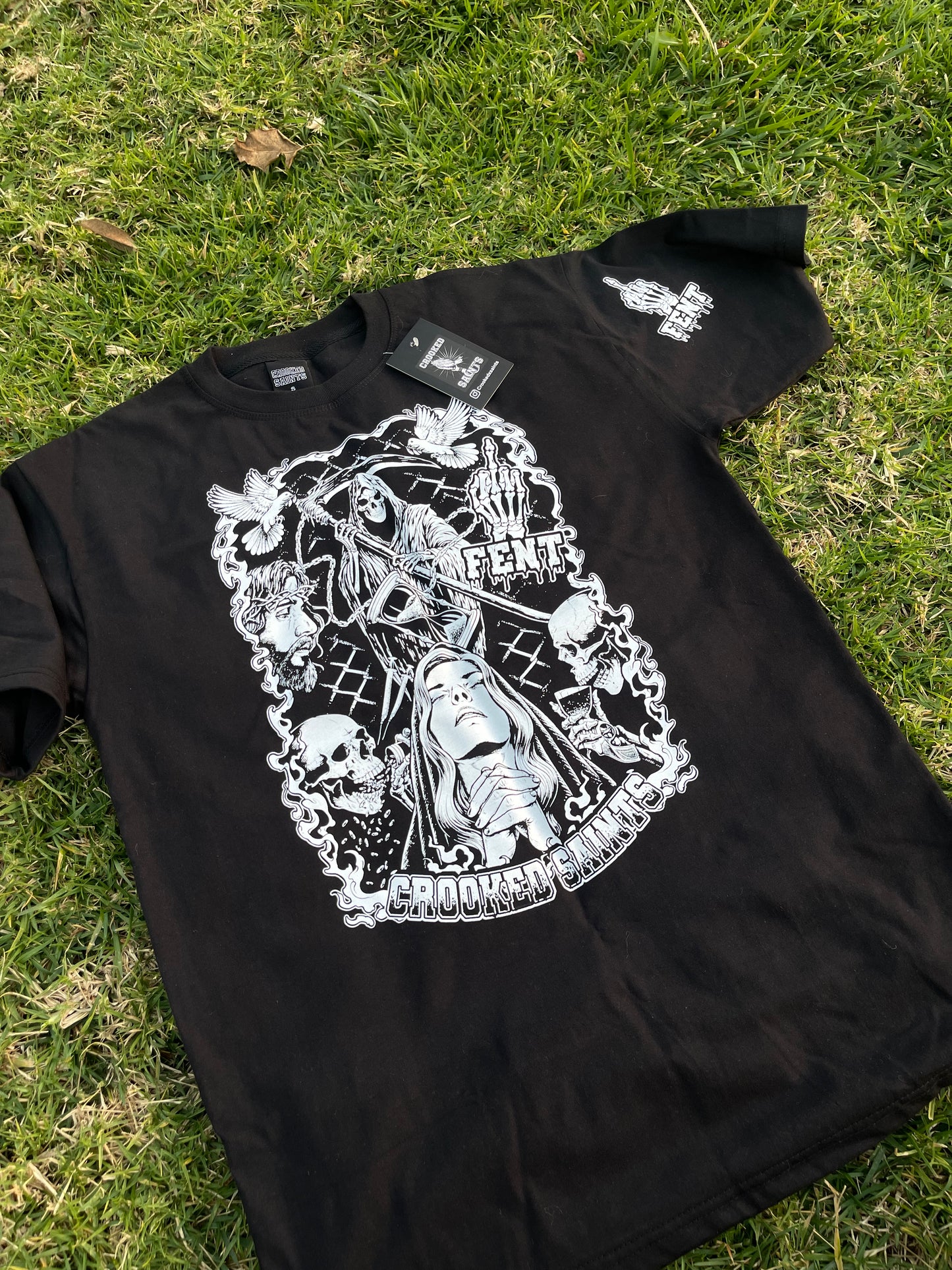 FF X CS Black Tee