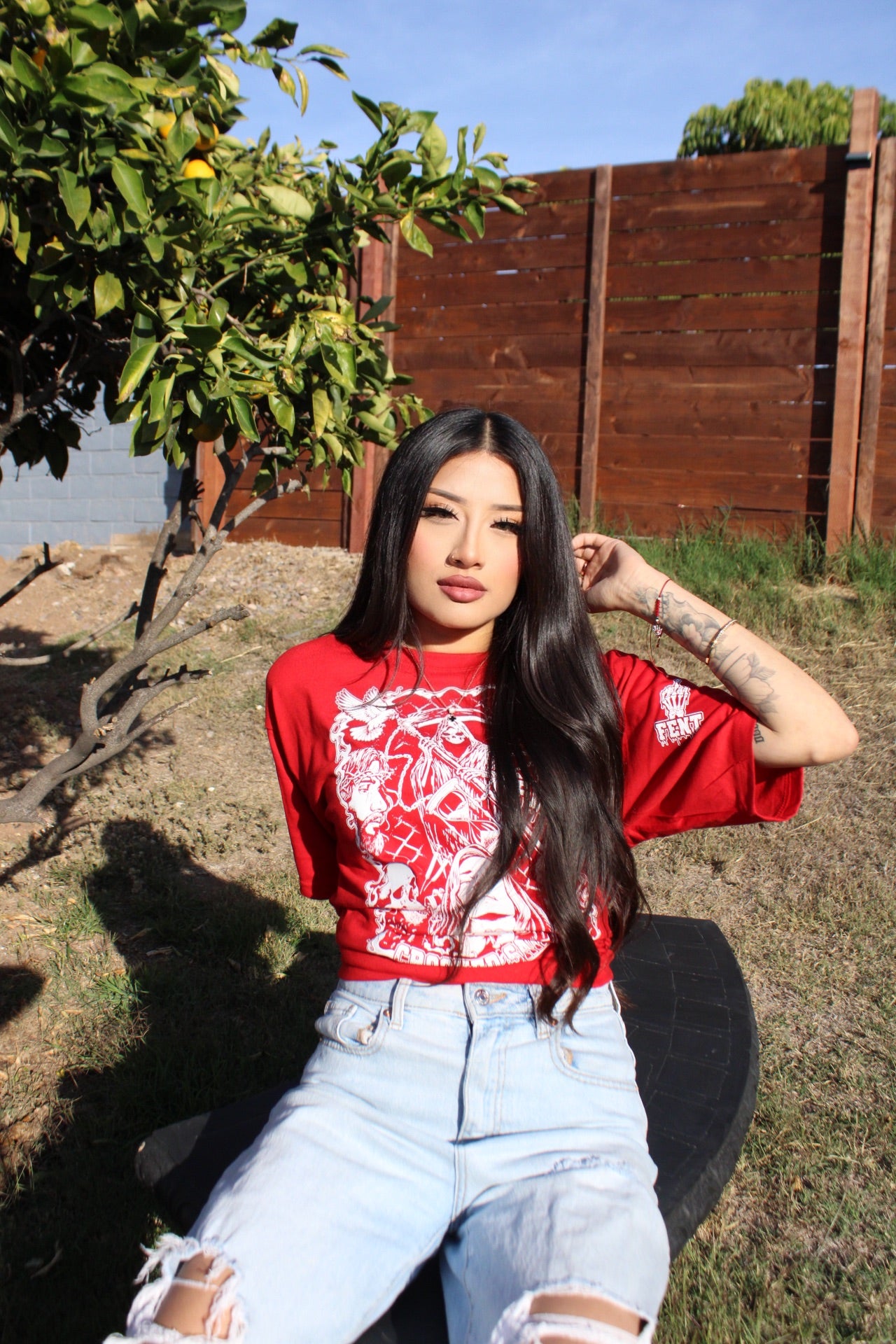 FF X CS Red Tee