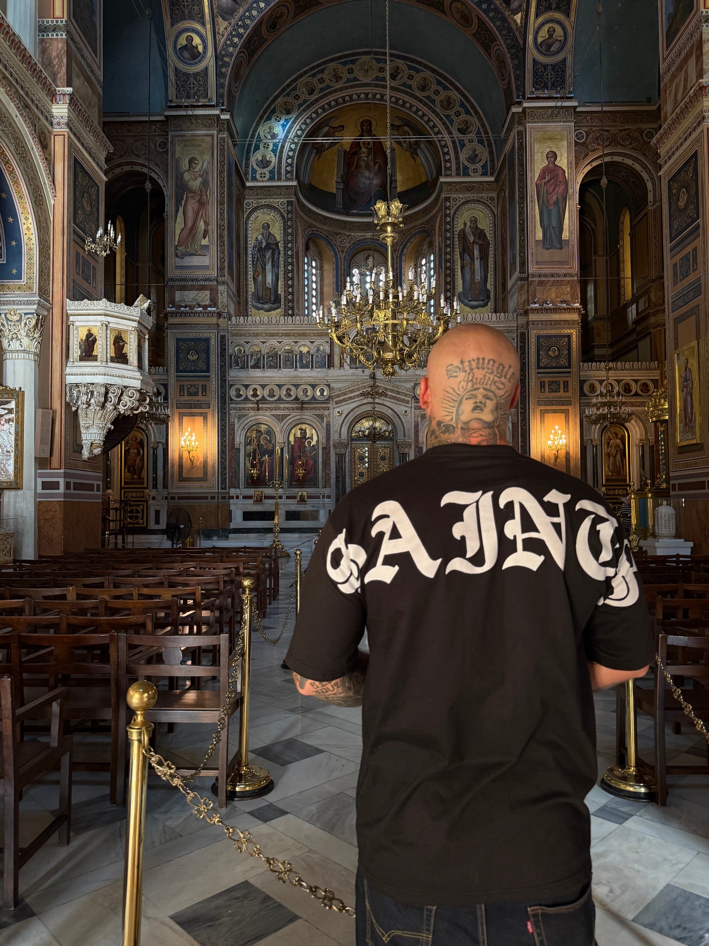 OE Crooked Saints Banner Tee