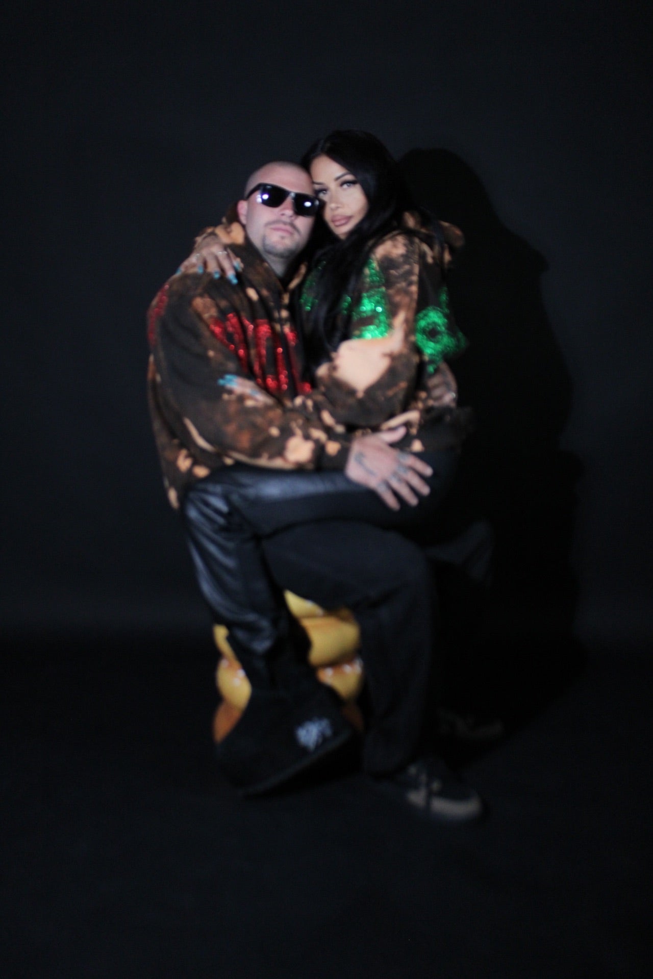 Bleach Dyed Red Candy Paint