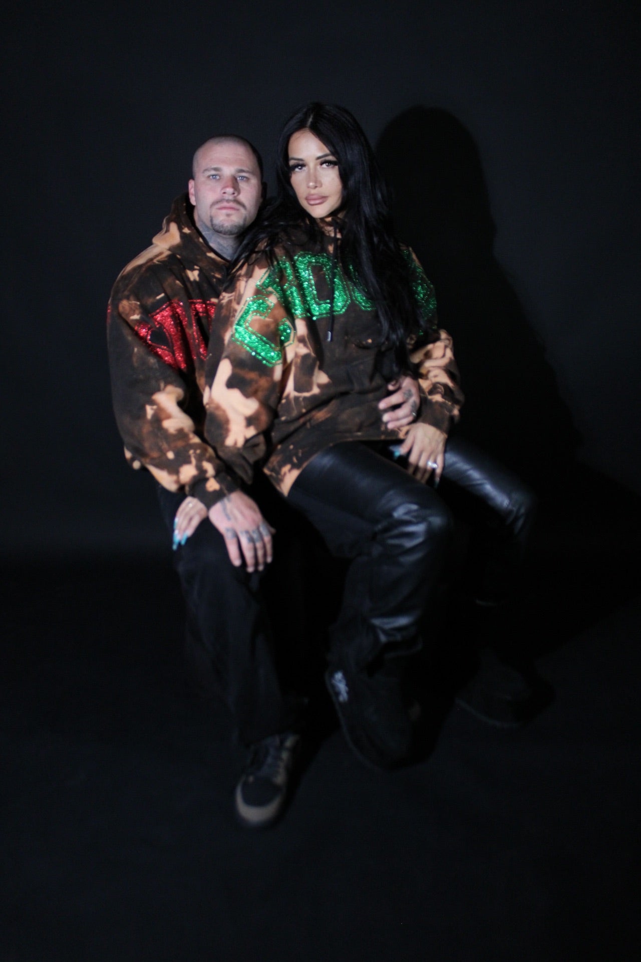 Bleach Dyed Red Candy Paint