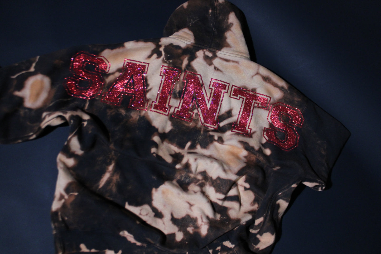 Bleach Dyed Red Candy Paint